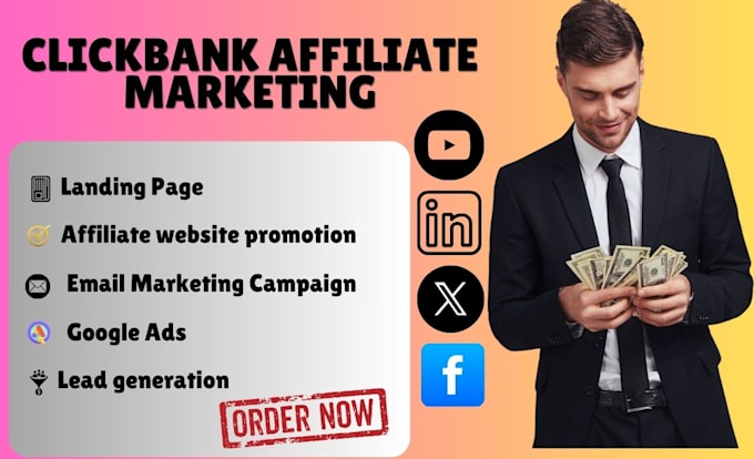 Bestseller - clinkbank your affiliate referral link promotion, affiliate marketing link