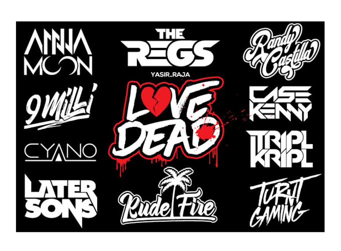 Bestseller - make design dj, music, band, typography, metal band logo