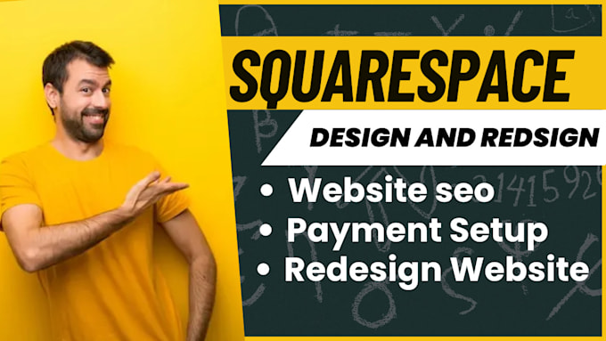 Gig Preview - Redesign squarespace website design squarespace website squarespace landing page