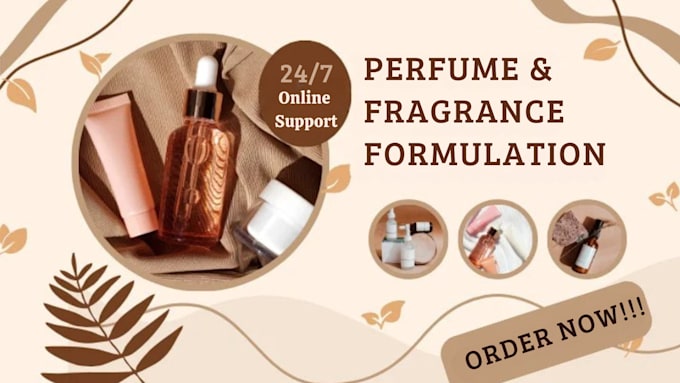 Gig Preview - Formulate long lasting perfume with real fragrance