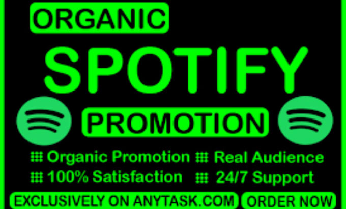 Bestseller - do spotify music promotion organic promotion through ads campaign