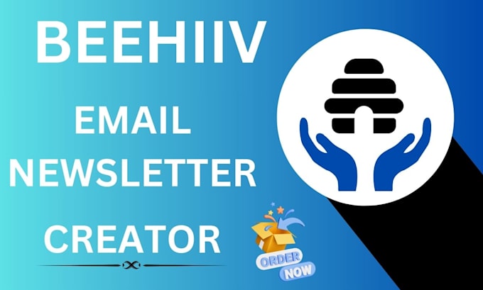 Gig Preview - Setup beehiiv account beehive newsletter template design beehiive landing page