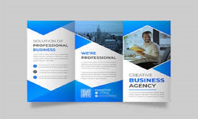 Bestseller - design professional trifold brochure and bifold design