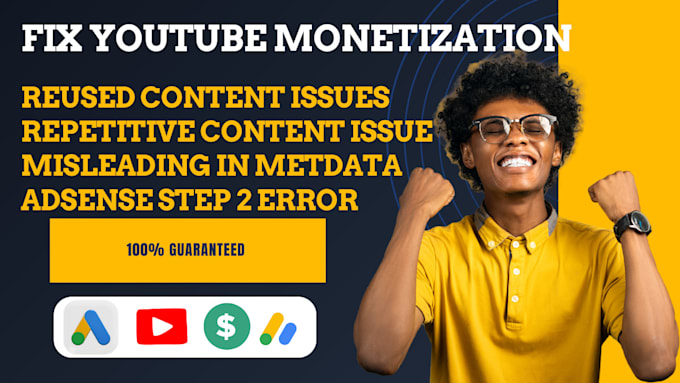 Bestseller - do fix youtube monetization issues