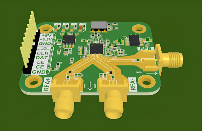 Gig Preview - Custom pcb design electrical design circuit schematic aitimum layout in proteus