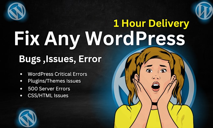 Bestseller - fix wordpress bugs and errors in 24 hours