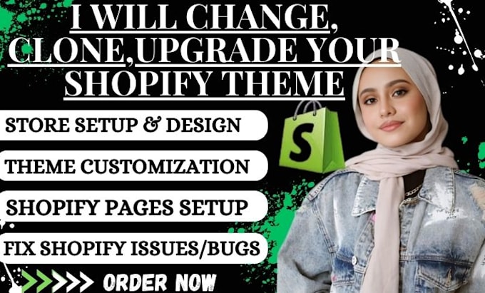 Bestseller - design, update, change theme of your shopify website, clone shopify, fix shopify