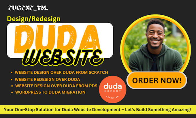 Gig Preview - Design and develop website using duda website, odoo website builder