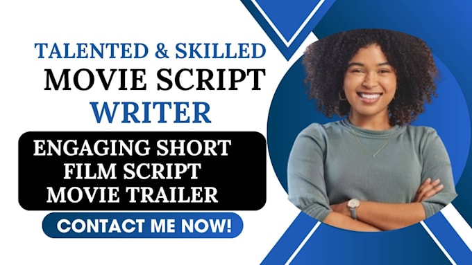 Bestseller - do screenplay screenwriting feature film script tv series tv pilot movie trailer