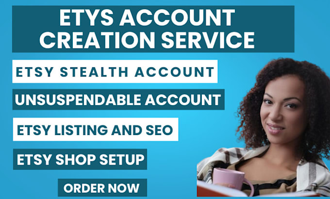 Gig Preview - Do etsy store setup unsuspended etsy account creation, etsy SEO product listing