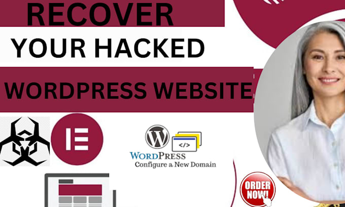 Gig Preview - Wordpress domain wordpress plugin wordpress hacked wordpress chatbot malware