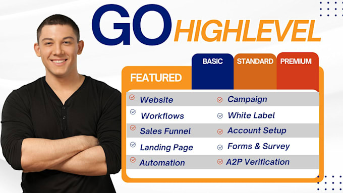 Gig Preview - Gohighlevel sales funnel gohighlevel website gohighlevel landing page ghl expert