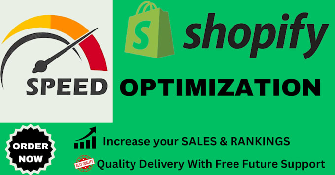 Gig Preview - Be your advance shopify speed optimization expertspeed up your shopify storesite