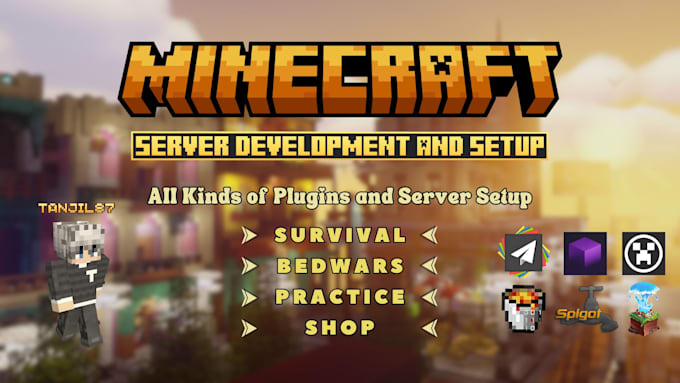 Gig Preview - Create a high quality minecraft server for you