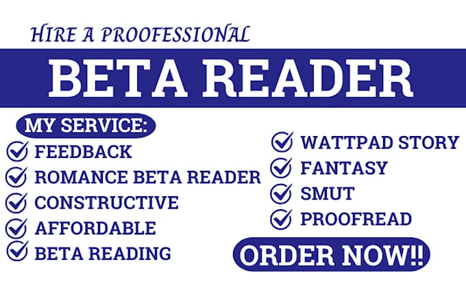 Bestseller - beta read and give you feedback on your nonfiction, fiction and romance novels