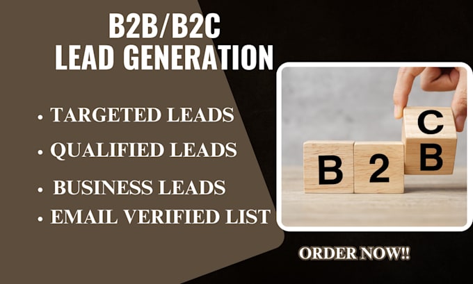 Bestseller - find niche targeted b2b lead generation, build business email list or scraping