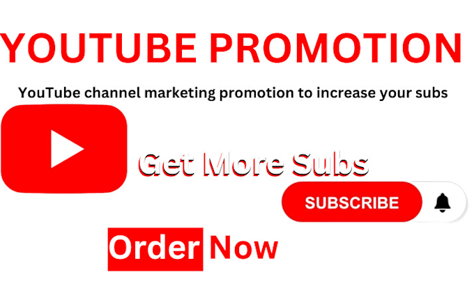 Gig Preview - Do youtube channel promotion to generate your subs