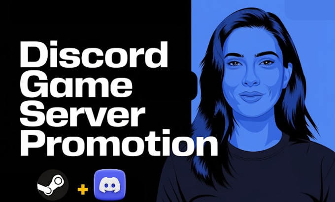 Bestseller - do steam discord server promotion, steam game promotion, discord marketing