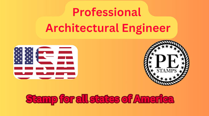 Gig Preview - Be a licensed civil engineer authorized to provide professional stamps an