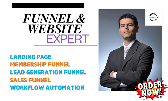 Gig Preview - Create systeme io landing pages and systeme io sales funnel workflow marketing