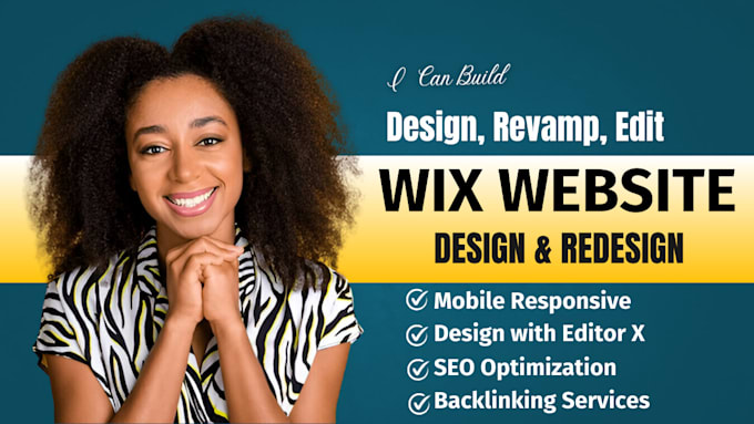 Gig Preview - Build wix landing page wix studio design wix to wordpress redesign wix website