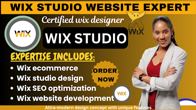 Bestseller - design an interactive wix studio website development with unlimited revisions