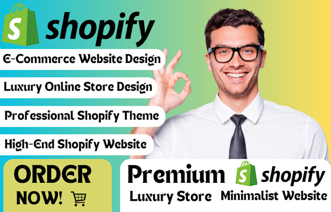 Bestseller - design professional premium minimal high end luxury modern shopify website