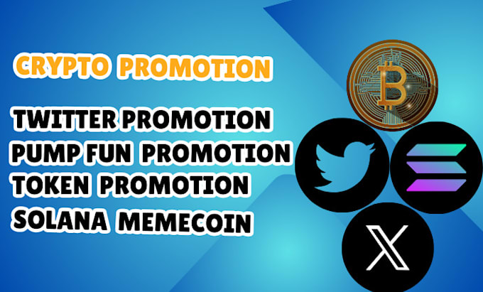 Bestseller - do pump fun promotion, boost token sales, memecoin, eth, twitter x marketing