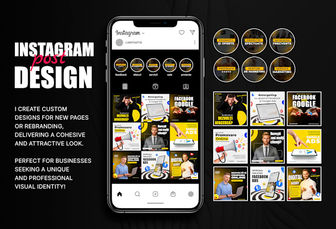 Bestseller - create a stunning feed and professional rebranding for instagram