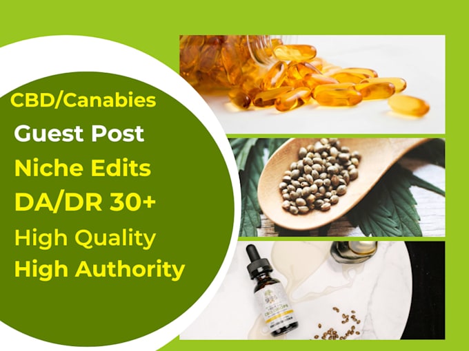 Bestseller - boost cbd SEO with cbd guest post and cbd guest blog for quality cbd backlinks