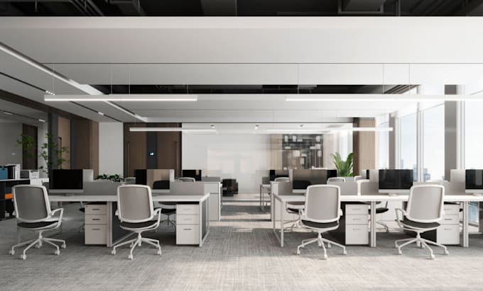 Bestseller - render 3d cgi office interior design, exterior with photo realistic rendering