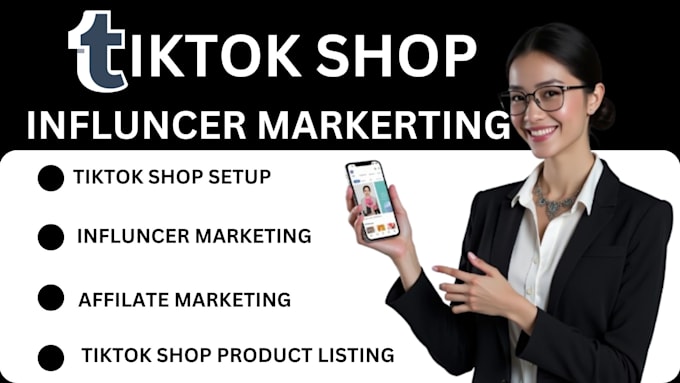 Bestseller - set up USA tiktok shop manage tiktok affiliate influencer