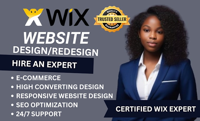 Gig Preview - Wix website redesign wix website design redesign wix design wix website