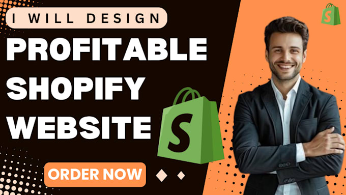 Gig Preview - Design create redesign your shopify store for maximum sales