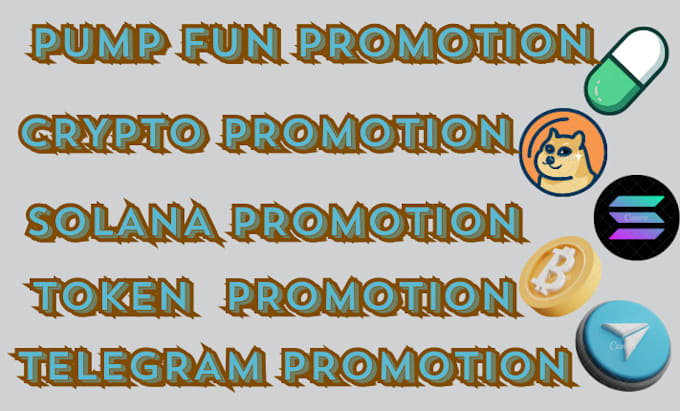 Gig Preview - Pump fun promotion to hit whale investors, solana memecoin, telegram promotion