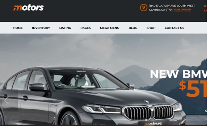 Bestseller - design used car website car dealership website car buyer car sales website