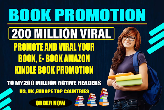 Bestseller - do marketing amazon book promotion, kindle book viral and ebook advertising