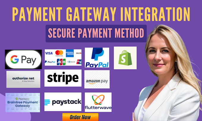 Gig Preview - Setup and integrate any payment gateway for your e commerce website