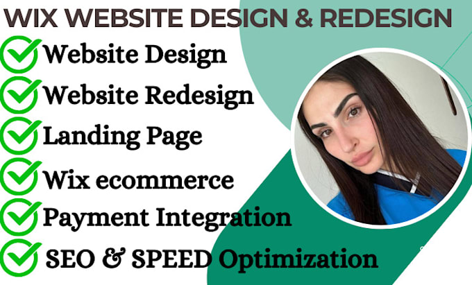 Gig Preview - Build wix website wix website redesign wix website design wix ecommerce wix seo