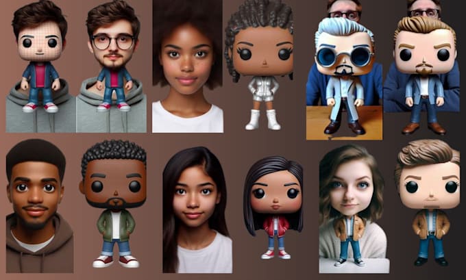 Bestseller - 3d printable funko pop of yourself custom funko pop figure funko pop base model