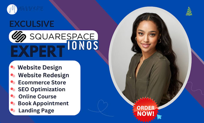 Gig Preview - Ionos squarespace website redesign squarespace website design landing page