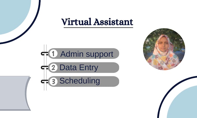 Gig Preview - Virtual assistance for entrepreneurs and businesses