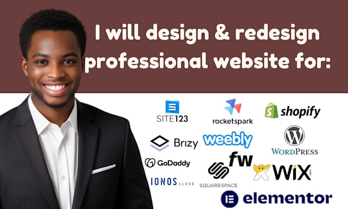 Bestseller - design a professional website on squarespace hostinger wix squarespace bluehost