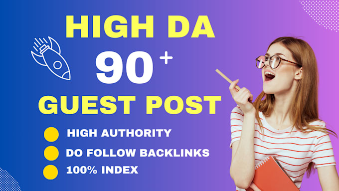 Bestseller - create manual high quality guest post seo dofollow backlinks