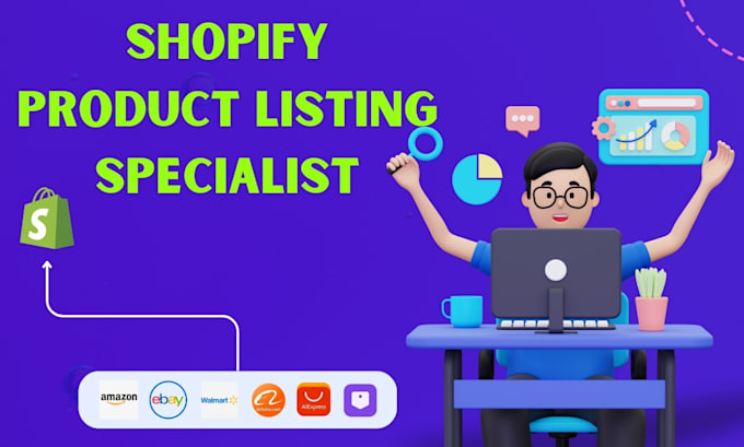 Gig Preview - Do shopify product list shopify product upload shopify product seo