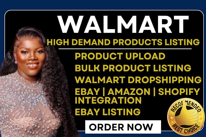 Gig Preview - Do walmart listing, write converting product description