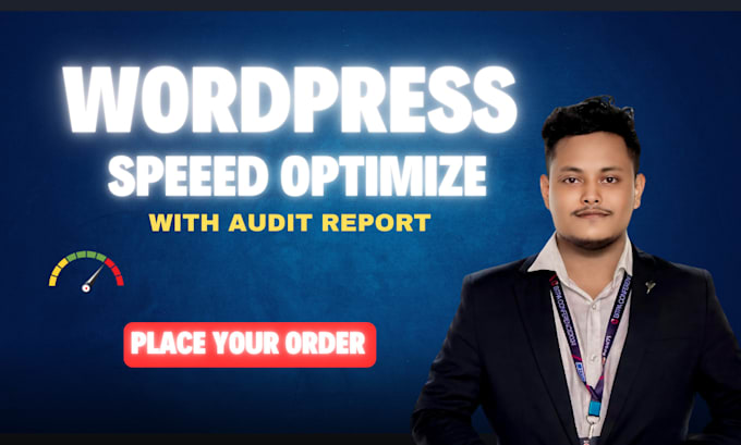 Gig Preview - Increase website speed and wordpress optimization for pagespeed