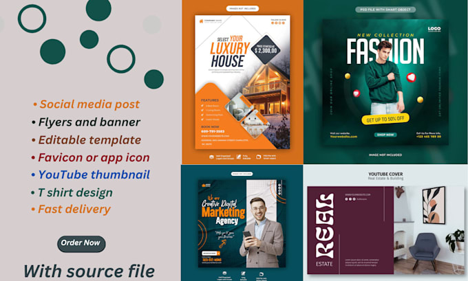 Bestseller - design social media posts and canva templates