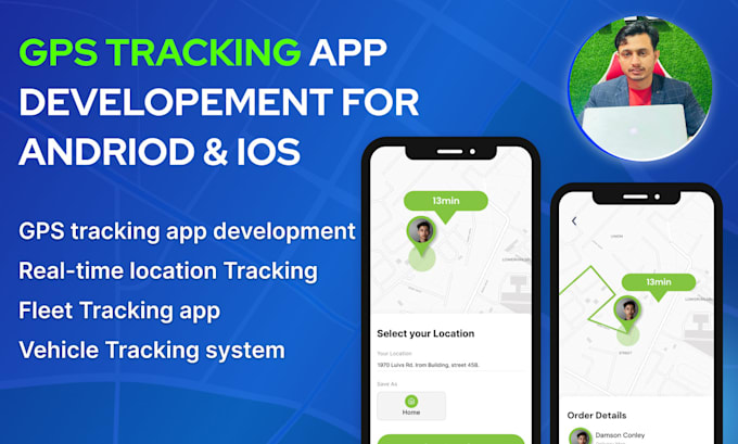 Gig Preview - Build gps tracking app for fleet management and vehicle tracking