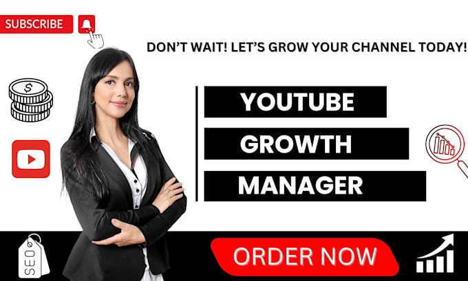 Bestseller - create,setup,optimize and manage your youtube channel for growth